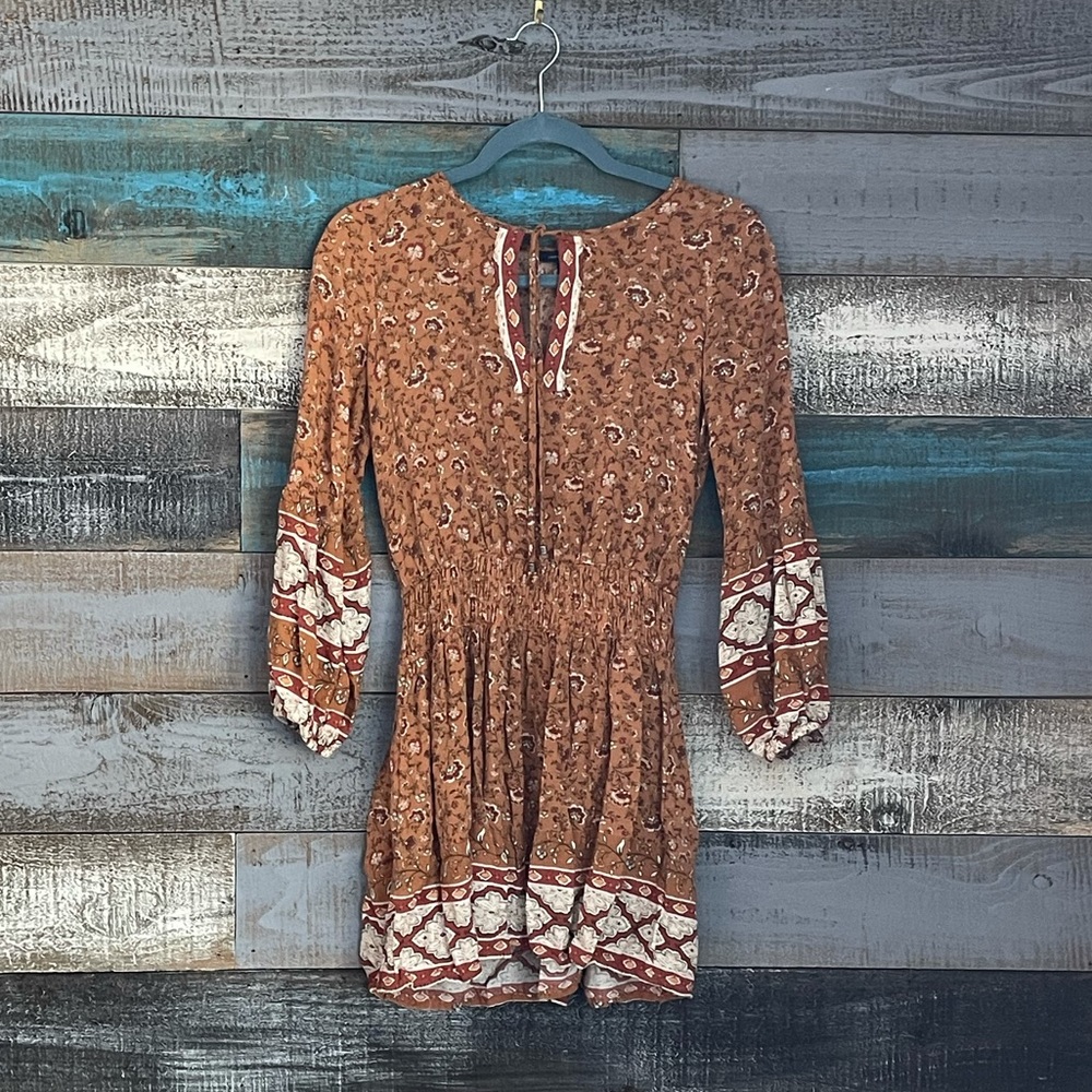 Cute floral tunic dress